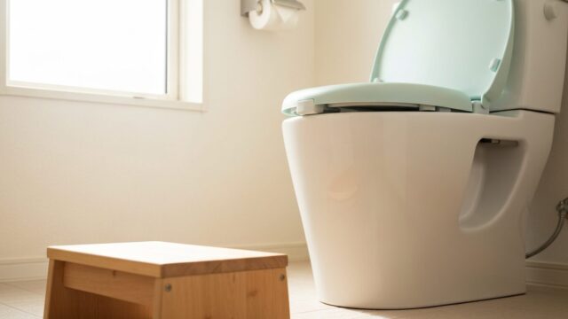 トイレトレーニングで使う補助便座と踏み台